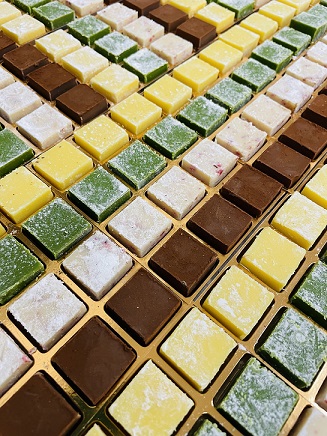 バレンタインチョコ　ー生チョコ（石畳）ー